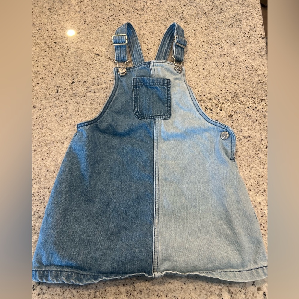 F & F Denim Dress Toddler Girl Size 3-4